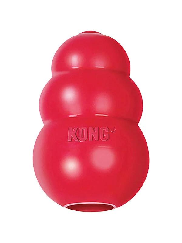 Red KONG Classic dog toy